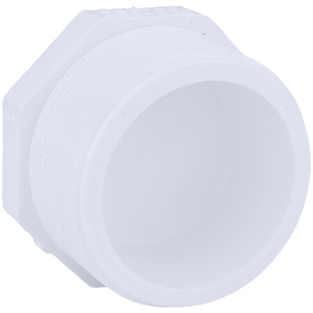 Charlotte Pipe And Foundry Threaded Schedule 40 DWV 2 in. MIP PVC Plug PVC 02113 1600HA